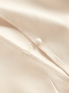 Draped High-Neck Tailored Romper