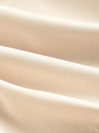 Draped High-Neck Tailored Romper